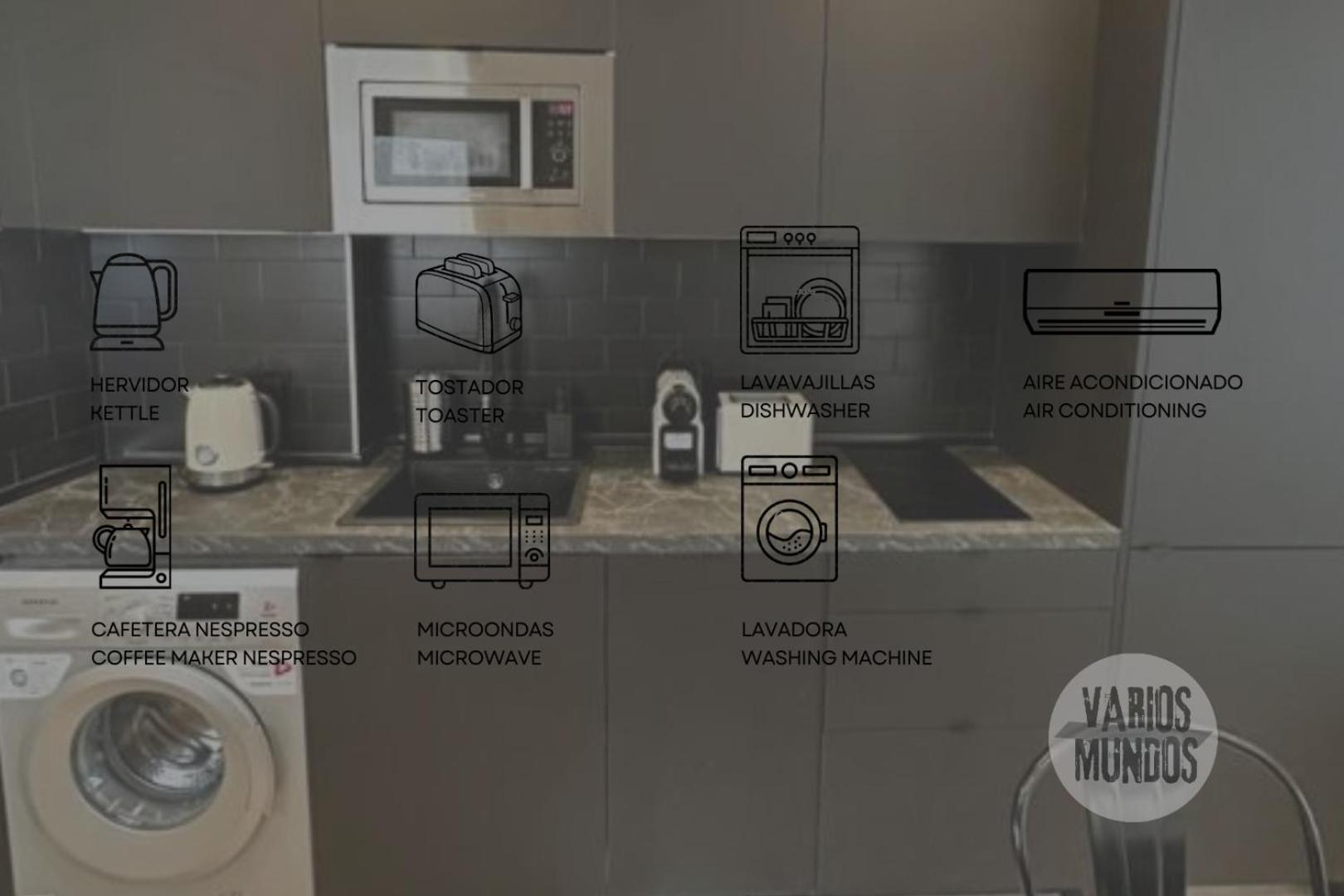 Central Apt De 2Hab Para 5Pax En Calle Silva E2 Мадрид Екстериор снимка