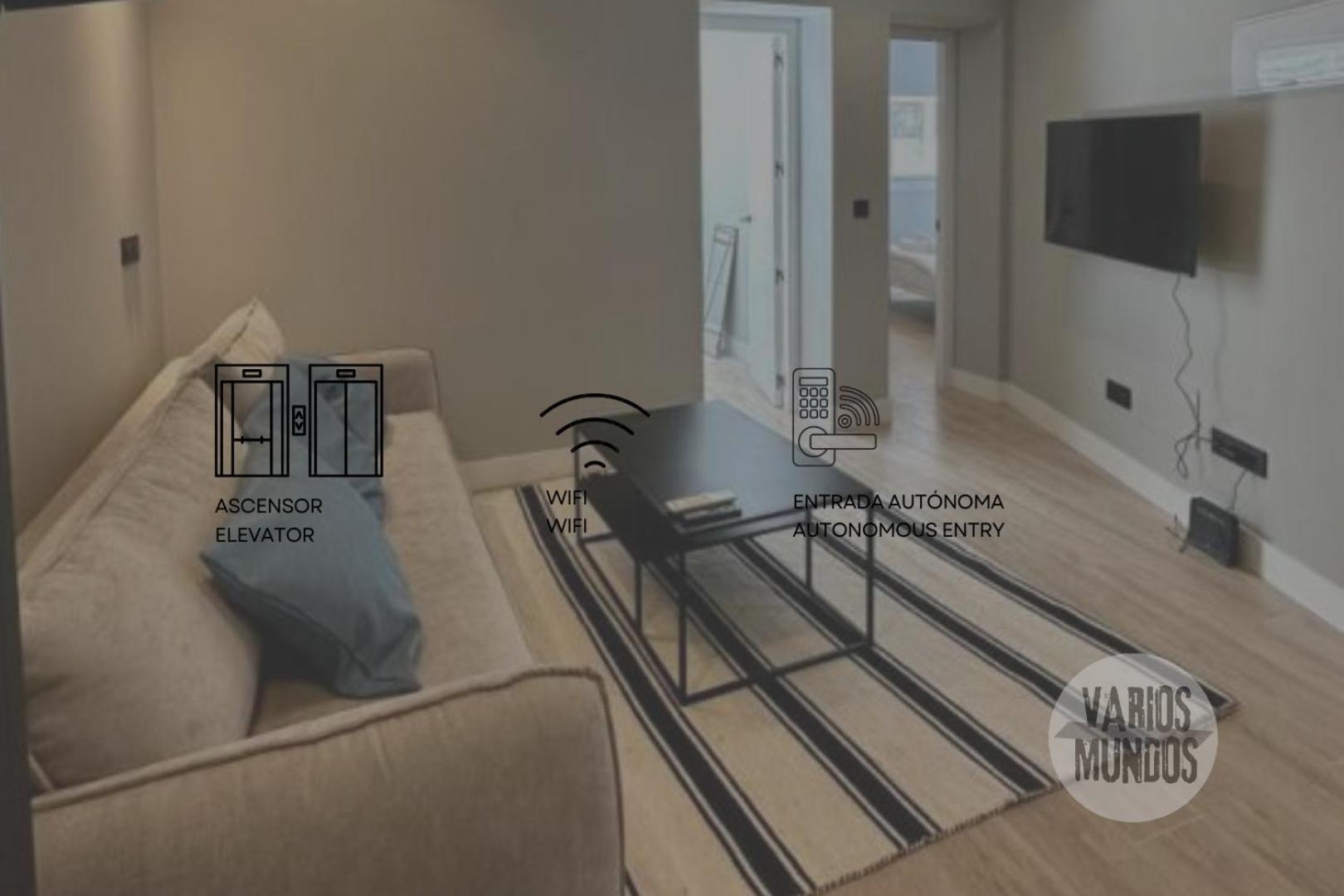 Central Apt De 2Hab Para 5Pax En Calle Silva E2 Мадрид Екстериор снимка